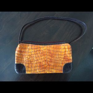 genuine croc small handbag